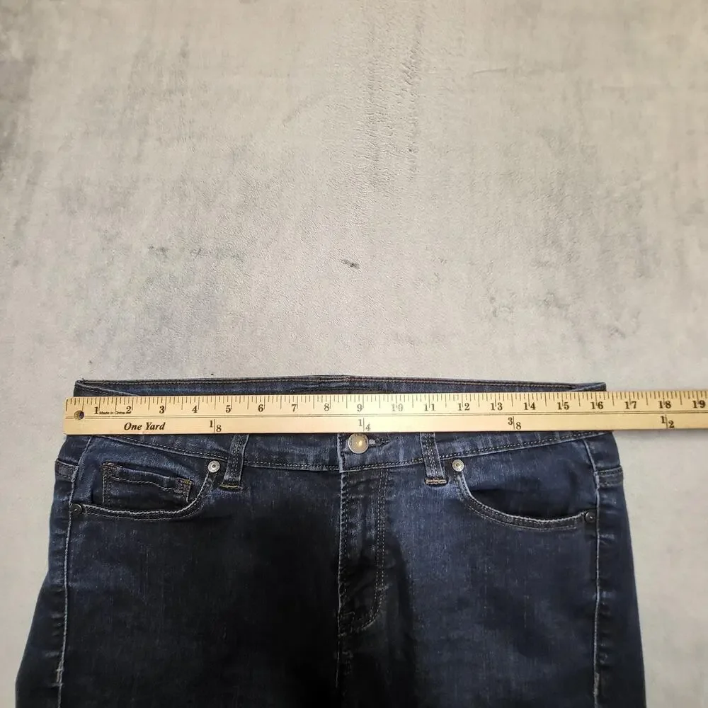 Calvin Klein Jeans Jeans Womens 10 Blue Straight Dark Wash Stretch 5-Pocket